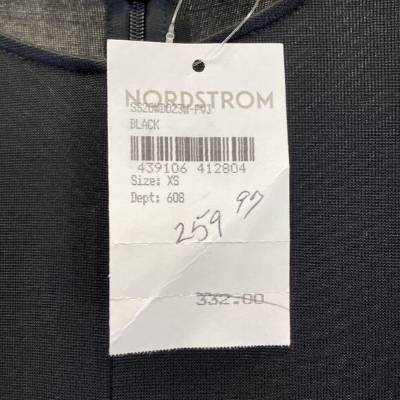 Kwaidan Editions Black Flared Sleeve Dress NWT XS - Picture 6 of 6